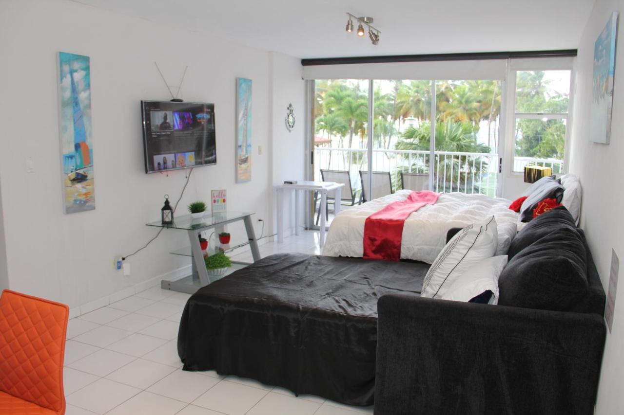 Hobie Oceanfront Apartment At Isla Verde San Juan Zewnętrze zdjęcie