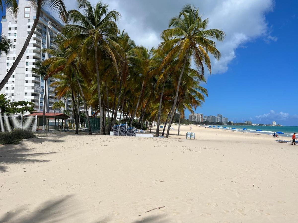 Hobie Oceanfront Apartment At Isla Verde San Juan Zewnętrze zdjęcie
