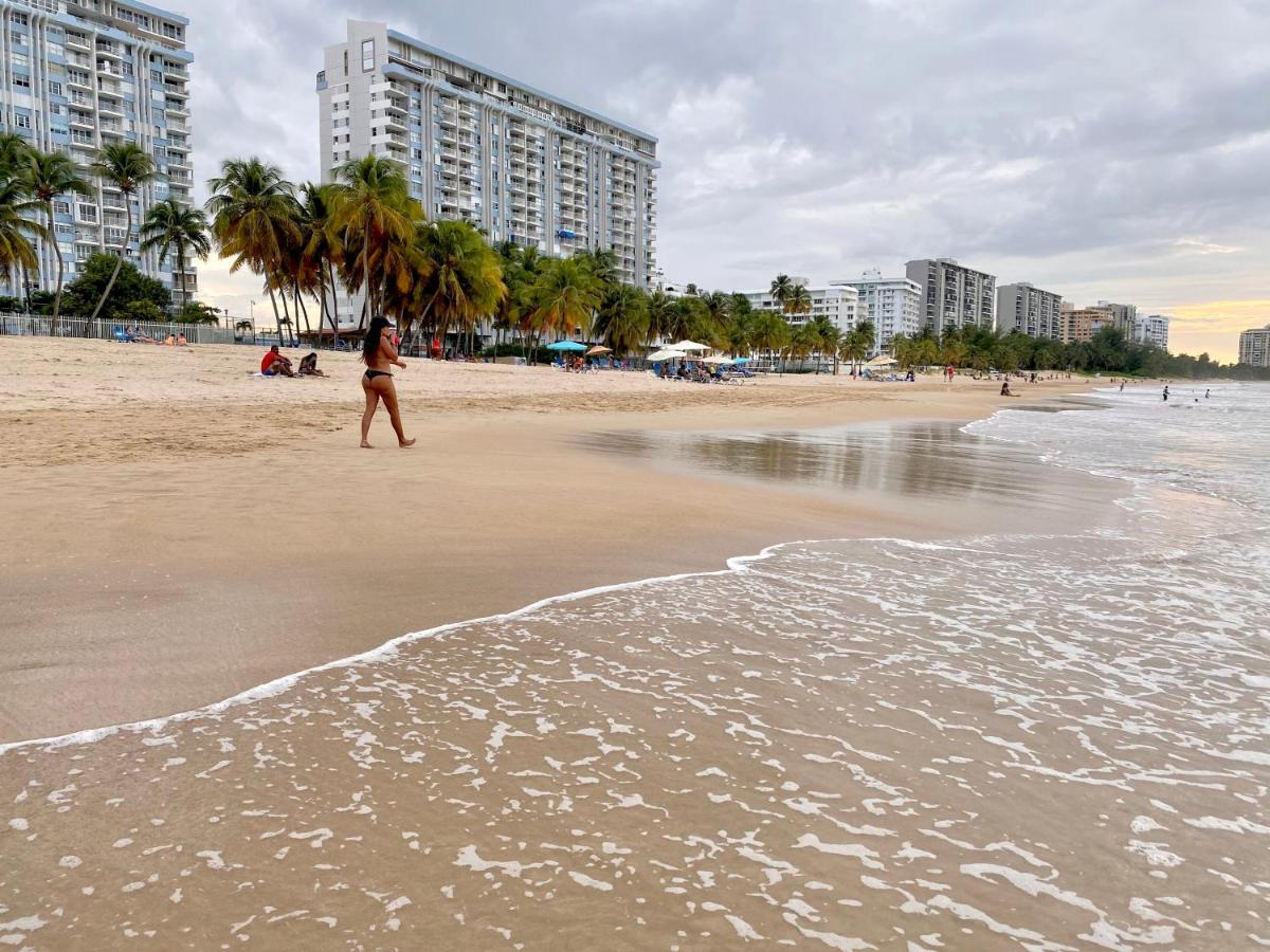 Hobie Oceanfront Apartment At Isla Verde San Juan Zewnętrze zdjęcie