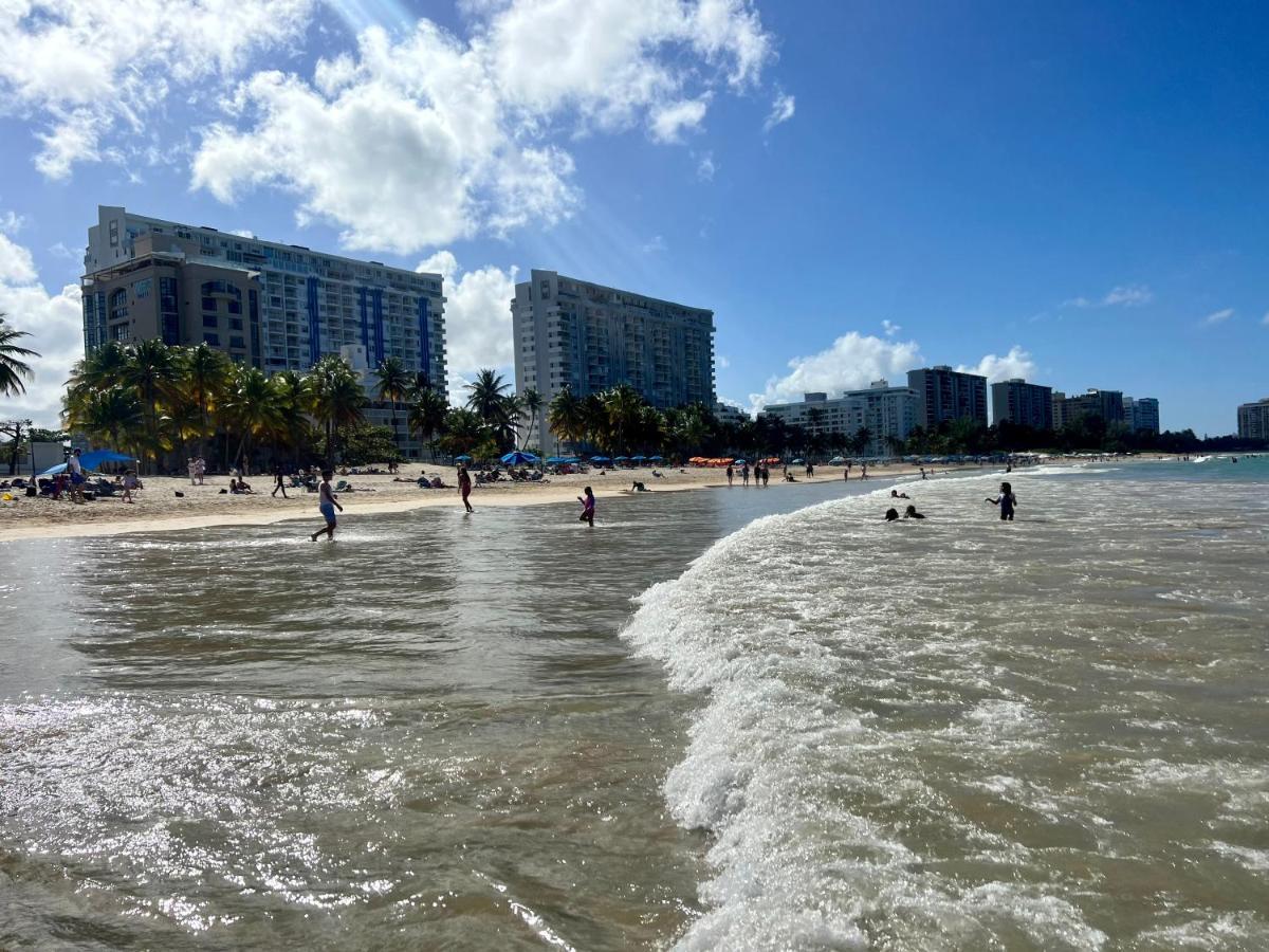 Hobie Oceanfront Apartment At Isla Verde San Juan Zewnętrze zdjęcie